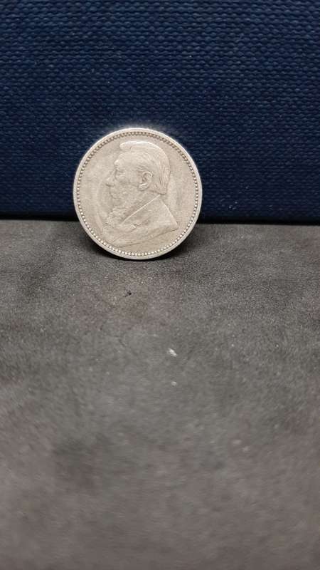1896 ZAR Sixpence